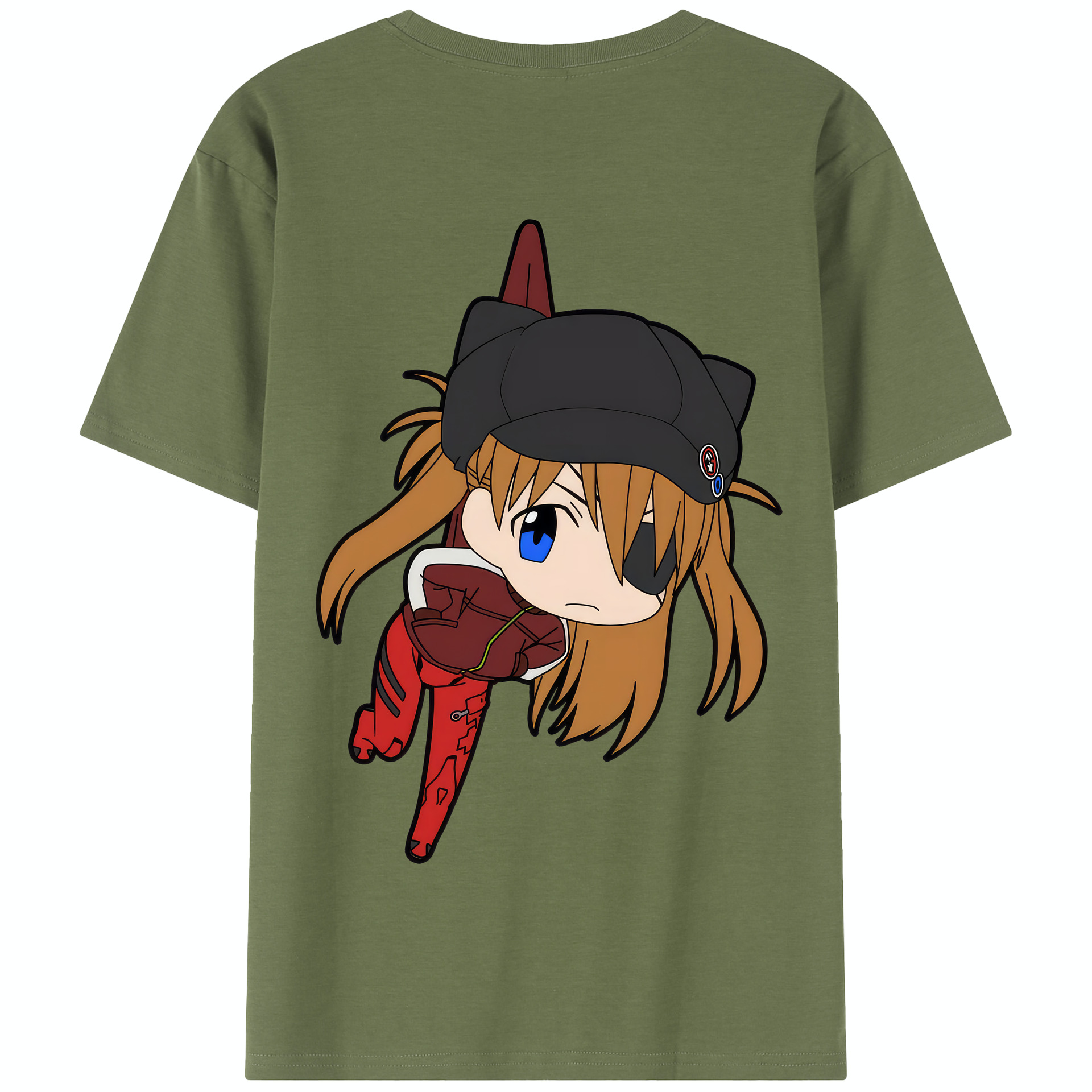 （画像用） EVA 新世紀エヴァンゲリオン 綿100％半袖Tシャツ（背面プリント）